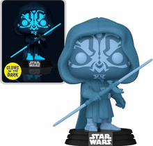 Load image into Gallery viewer, Star Wars Hologram Darth Maul Glow-in-the-Dark Funko Pop! Vinyl Figure #740 - Specialty Series
