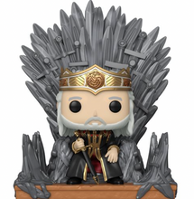 Load image into Gallery viewer, House of the Dragon Viserys on the Iron Throne Deluxe Funko Pop! Vinyl Figure #12
