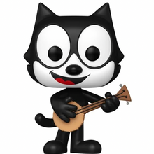 Load image into Gallery viewer, Felix 105th Anniversary Felix the Cat with Guitar Funko Pop! Vinyl Figure #1616
