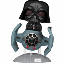 Load image into Gallery viewer, Star Wars Dark Side Darth Vader with TIE Fighter Advanced x1 Starfighter Deluxe Funko Pop! Ride #742
