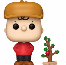 Load image into Gallery viewer, A Charlie Brown Christmas Charlie Brown with Tree Funko Pop! Vinyl Figure #1627 and Buddy
