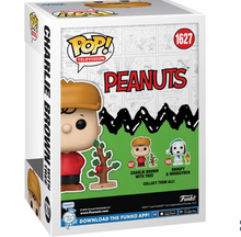 Load image into Gallery viewer, A Charlie Brown Christmas Charlie Brown with Tree Funko Pop! Vinyl Figure #1627 and Buddy
