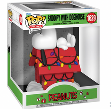 Load image into Gallery viewer, A Charlie Brown Christmas Snoopy with Doghouse Deluxe Funko Pop! Vinyl Figure #1629
