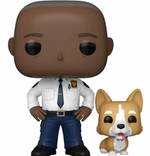 Load image into Gallery viewer, Brooklyn Nine-Nine Captain Ray Holt with Cheddar Funko Pop! Vinyl Figure and Buddy #1626
