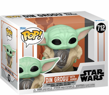 Load image into Gallery viewer, Star Wars: The Mandalorian Din Grogu with Armor Funko Pop! Vinyl Figure #712
