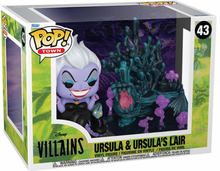 Load image into Gallery viewer, Disney Villains Ursula and Ursula&#39;s Lair Funko Pop! Town #43
