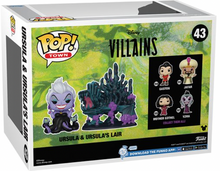 Load image into Gallery viewer, Disney Villains Ursula and Ursula&#39;s Lair Funko Pop! Town #43
