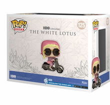 Load image into Gallery viewer, White Lotus Tanya McQuoid on Scooter Funko Pop! Rides #125
