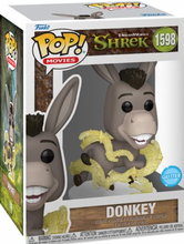 Load image into Gallery viewer, Shrek DreamWorks 30th Anniversary Donkey Glitter Funko Pop! Vinyl Figure #1598
