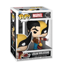 Load image into Gallery viewer, Marvel Comics Split Logan/Wolverine Funko Pop! Vinyl Figure #1433
