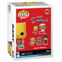 Load image into Gallery viewer, The Simpsons Bart Simpson with Skateboard Funko Pop! Vinyl Figure #1652
