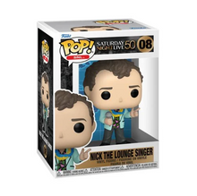 Load image into Gallery viewer, Saturday Night Live 50th Anniversary Nick the Lounge Singer Funko Pop! Vinyl Figure #08
