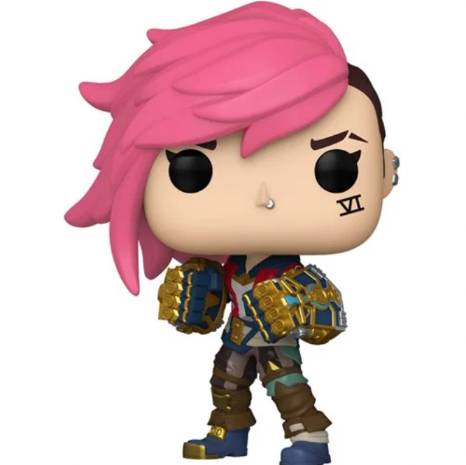 アーケイン funko pop ヴァイ　ジンクス Funko Pop! TV: Arcane League of Legends - Jinx, Figures