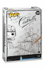 Load image into Gallery viewer, Disney Sketched Cinderella Funko Pop! Cover Art Figure #1523 with Case
