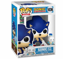 Load image into Gallery viewer, Sonic The Hedgehog Funko Pop! Vinyl Figure with Chao Buddy #1036
