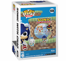 Load image into Gallery viewer, Sonic The Hedgehog Funko Pop! Vinyl Figure with Chao Buddy #1036
