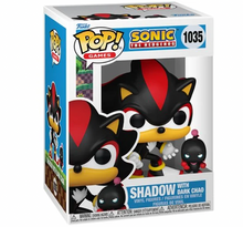 Load image into Gallery viewer, Sonic The Hedgehog Shadow Funko Pop! Vinyl Figure with Dark Chao Buddy #1035
