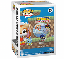 Load image into Gallery viewer, Sonic The Hedgehog Cream Funko Pop! Vinyl Figure with Cheese Buddy #1034
