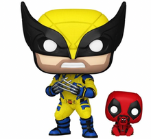 Load image into Gallery viewer, Deadpool &amp; Wolverine with Babypool Funko Pop! Vinyl Figure #1403 and Buddy
