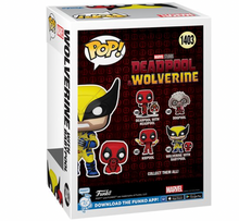 Load image into Gallery viewer, Deadpool &amp; Wolverine with Babypool Funko Pop! Vinyl Figure #1403 and Buddy
