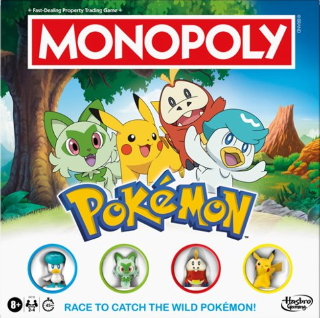 Pokémon Edition Monopoly Game