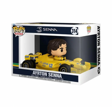 Load image into Gallery viewer, Ayrton Senna McLaren Deluxe Funko Pop! Ride Vinyl Vehicle #314
