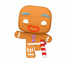 Load image into Gallery viewer, Shrek DreamWorks 30th Anniversary Gingy with Candy Cane Funko Pop! Vinyl Figure #1597
