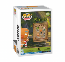 Load image into Gallery viewer, Shrek DreamWorks 30th Anniversary Gingy with Candy Cane Funko Pop! Vinyl Figure #1597
