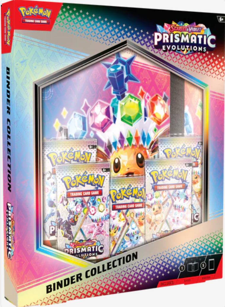 Pokemon SV8.5 Prismatic Evolutions Binder Collection