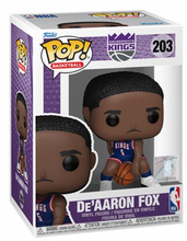 Load image into Gallery viewer, NBA Sacramento Kings De&#39;Aaron Fox (City Edition 2024) Funko Pop! Vinyl Figure #203
