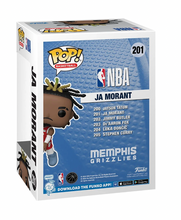 Load image into Gallery viewer, NBA Memphis Grizzlies Ja Morant (City Edition 2024) Funko Pop! Vinyl Figure #201
