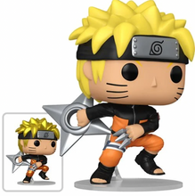 Load image into Gallery viewer, Naruto: Shippuden Naruto Uzumaki with Shuriken Funko Pop! Vinyl Figure #1843
