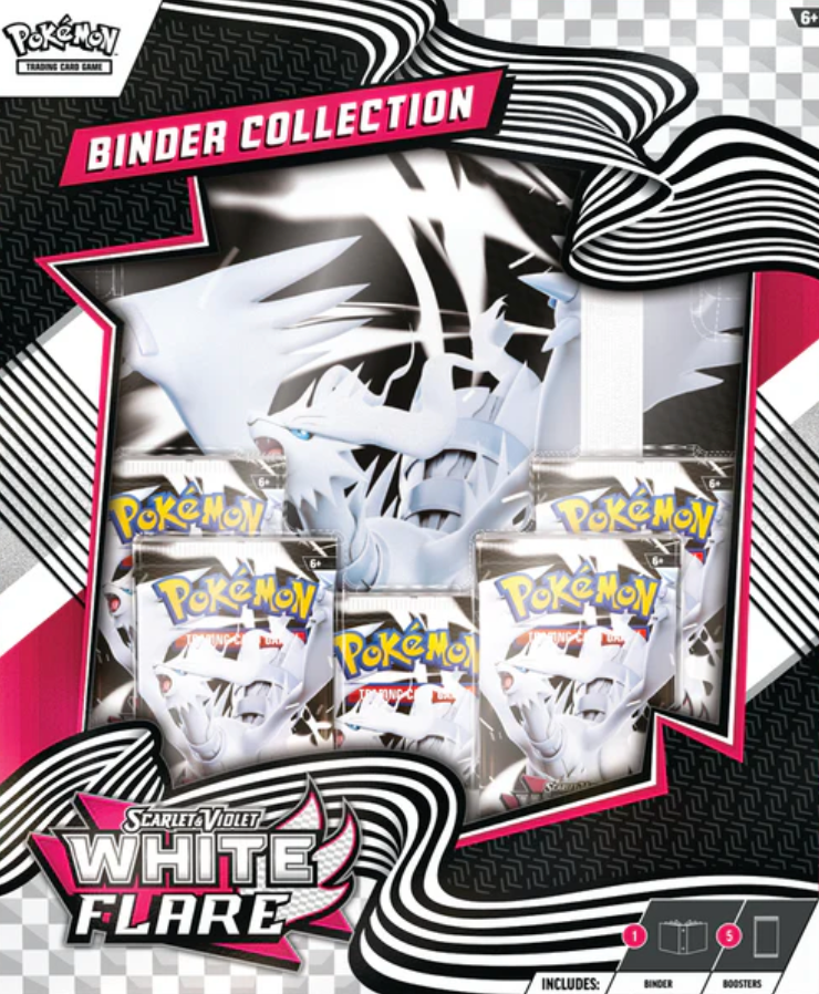 Pokemon SV10.5 White Flare Binder Collection