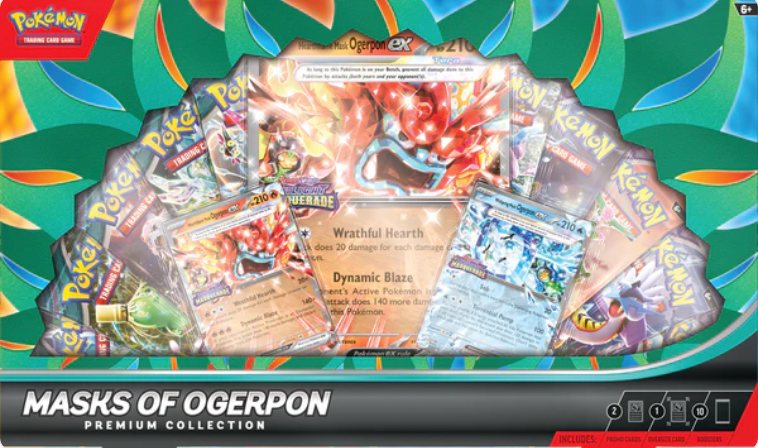 Pokémon Masks of Ogerpon Premium Collection Box