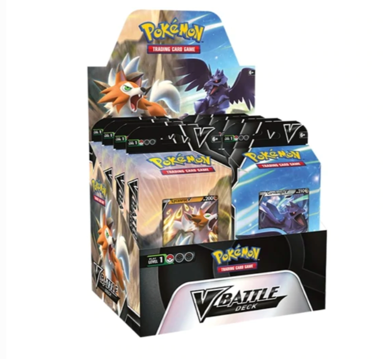 Lycanroc VS Corviknight Theme Deck Display Box