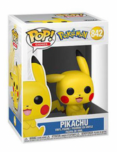 Load image into Gallery viewer, Pokemon Pikachu Sitting Pop! Vinyl Figure
