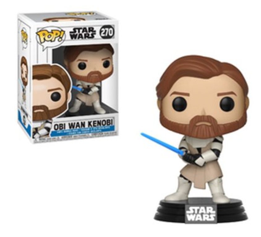 Star Wars: The Clone Wars Obi Wan Kenobi Pop! Vinyl Figure #270